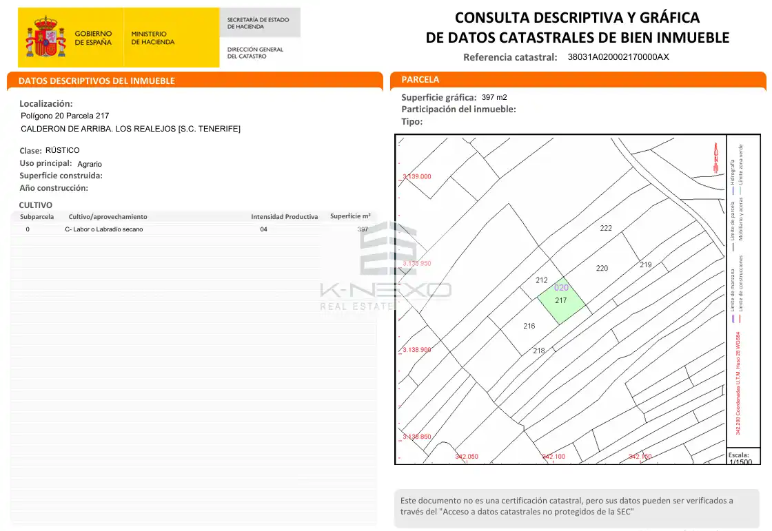 Terreno rústico en venta en CALDERON ARRIBA, imagen 10