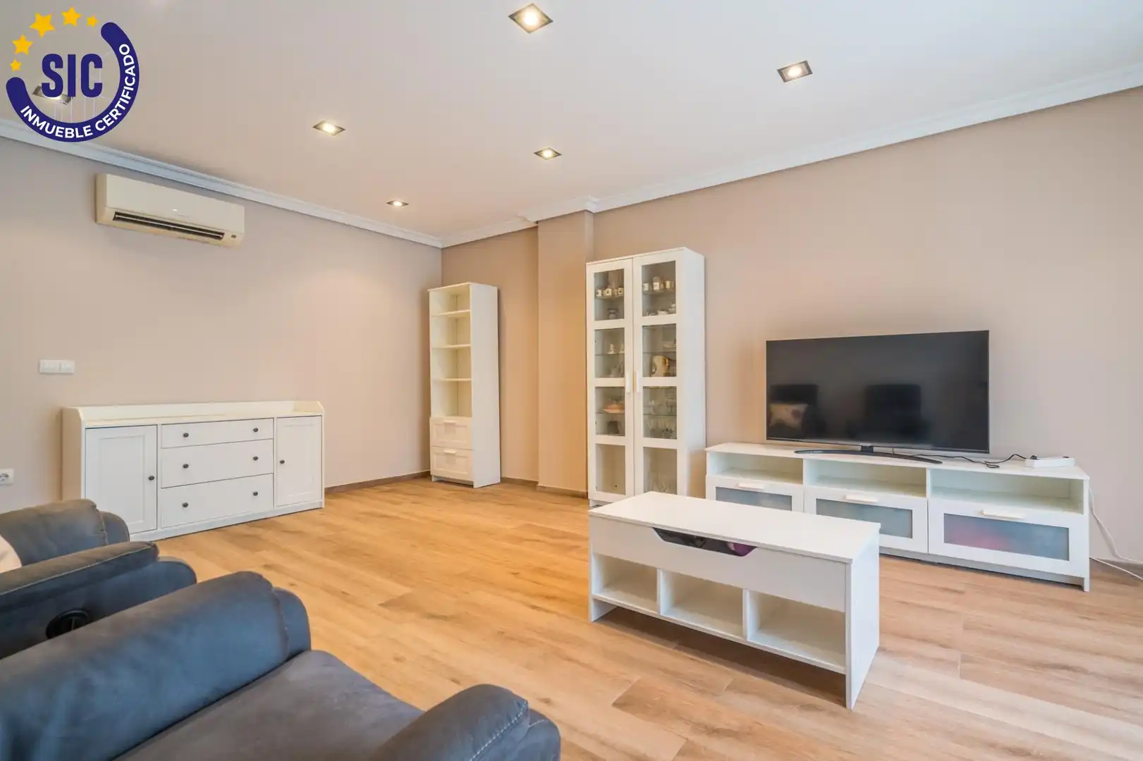 Sala de estar de Piso en venta en Aldaia con Aire acondicionado, Calefacción y Terraza
