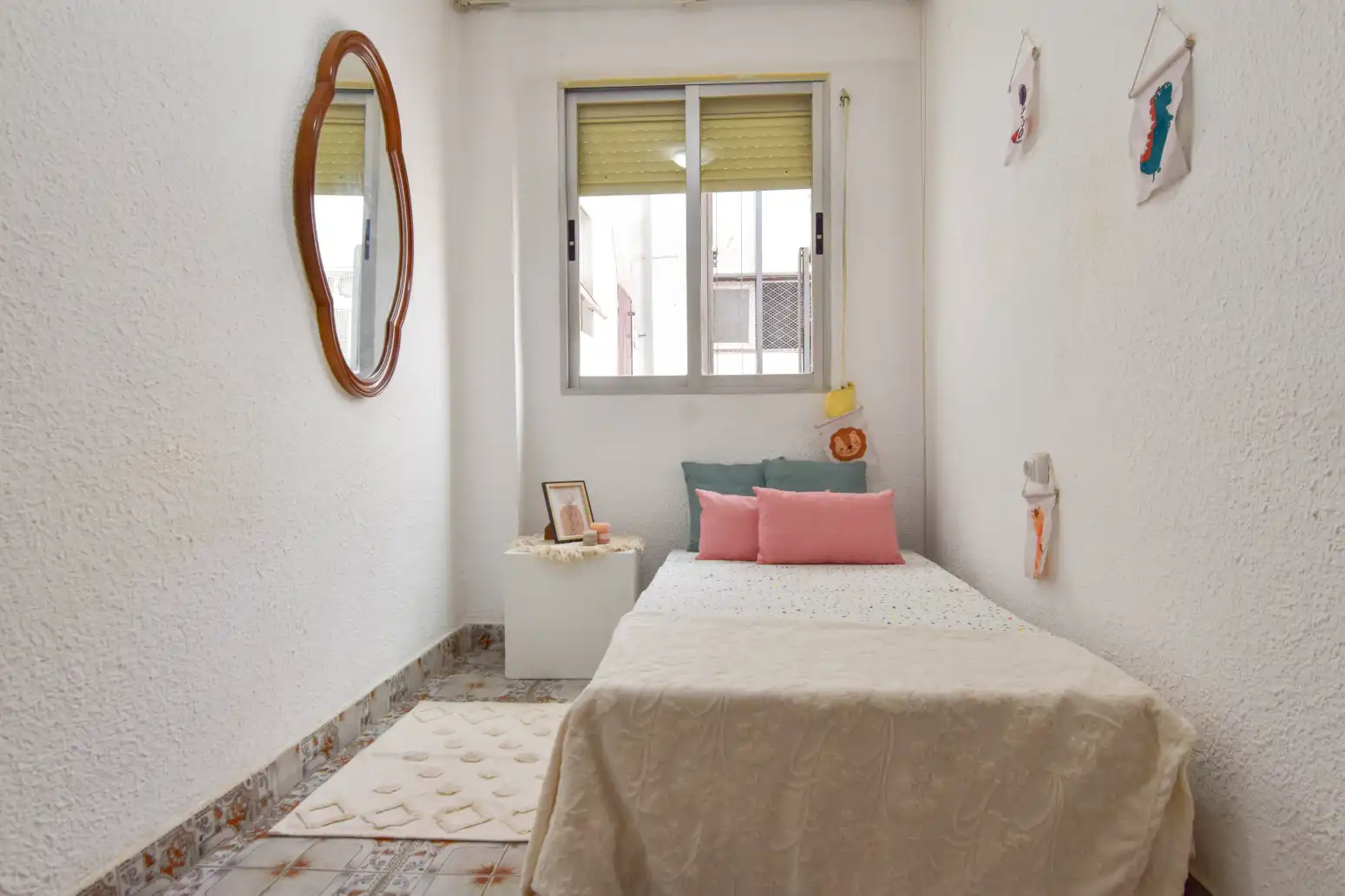 Schlafzimmer von Dachboden zum Verkauf in Valencia mit Klimaanlage, Heizung und Terrasse