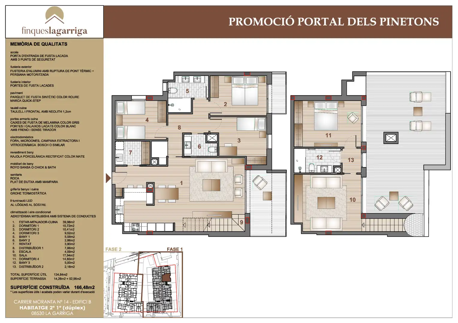 Dúplex en venta en La Garriga con Aire acondicionado, Calefacción y Parquet
