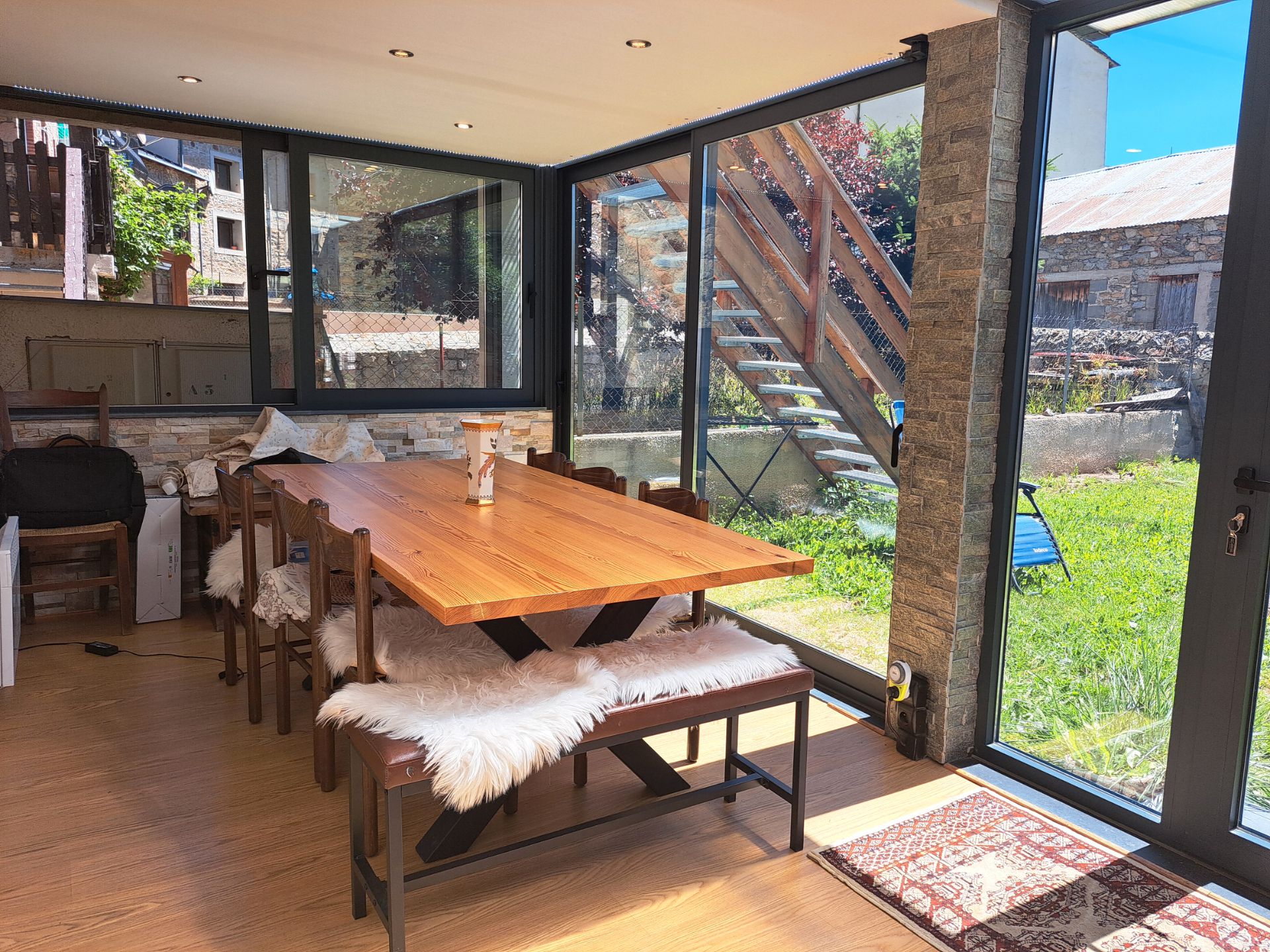 Terraza de Apartamento en venta en Les Angles con Terraza y Amueblado