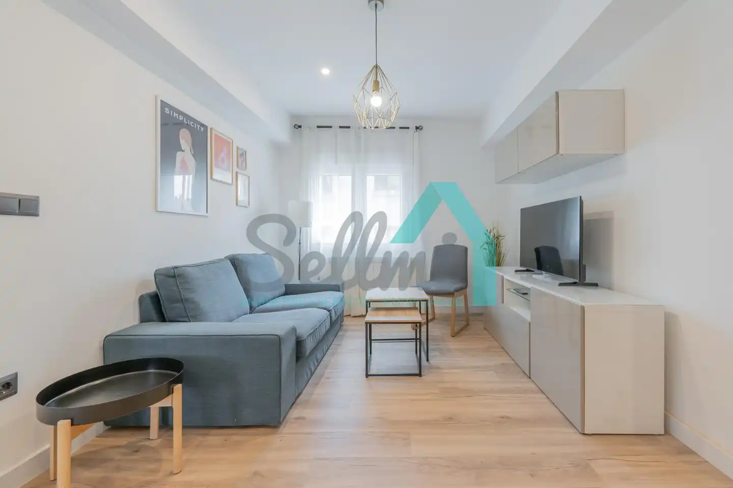 Living room of Flat for share in Oviedo   with Heating, Terrace and Furnished