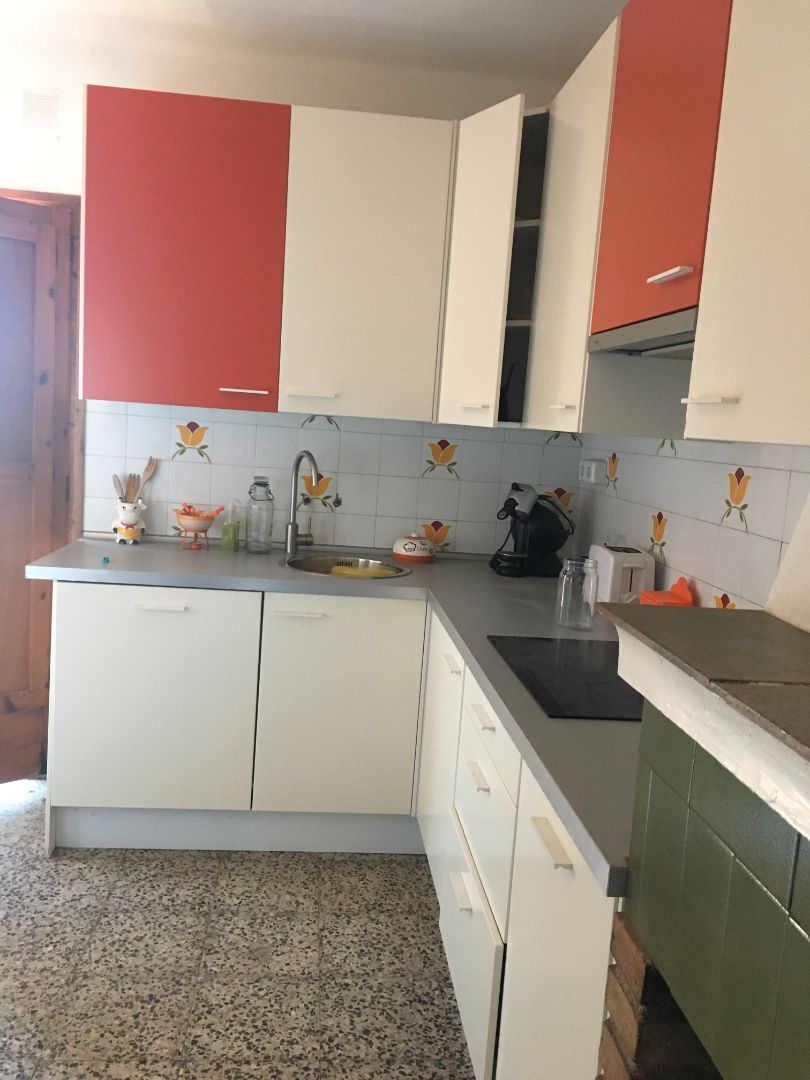 Kitchen of Flat to rent in Perafort  with Heating, Oven and Washing machine