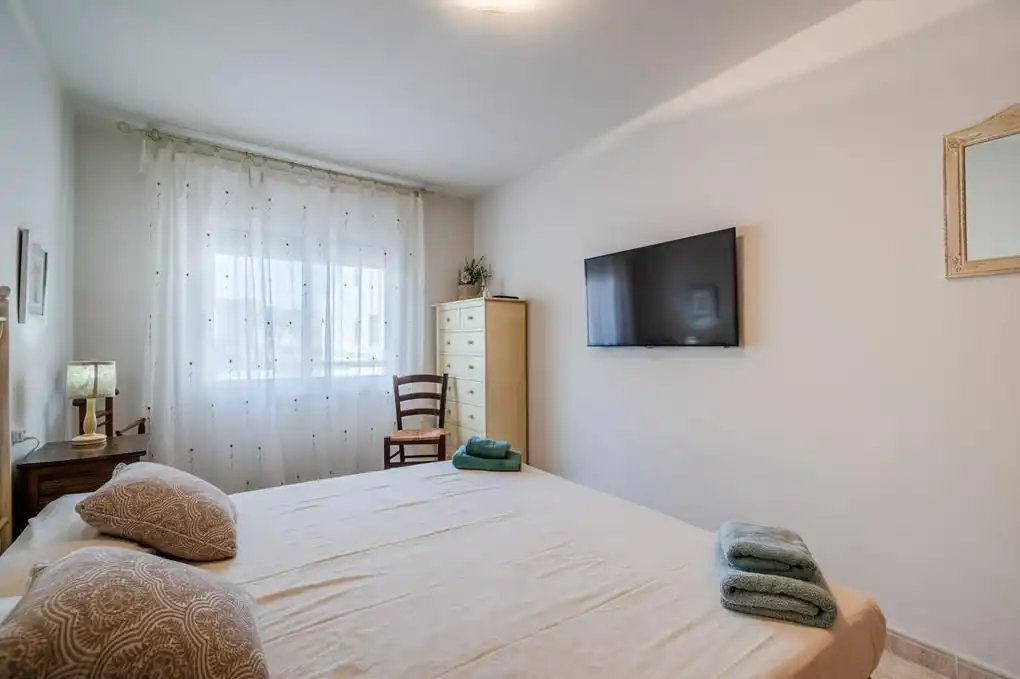 Bedroom of Flat for rent in Calonge i Sant Antoni  with Air Conditioner, Heating and Terrace
