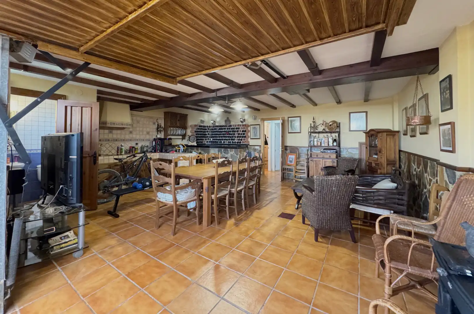 Cuina de Casa adosada en venda en Alhaurín de la Torre amb Aire condicionat, Jardí privat i Parquet