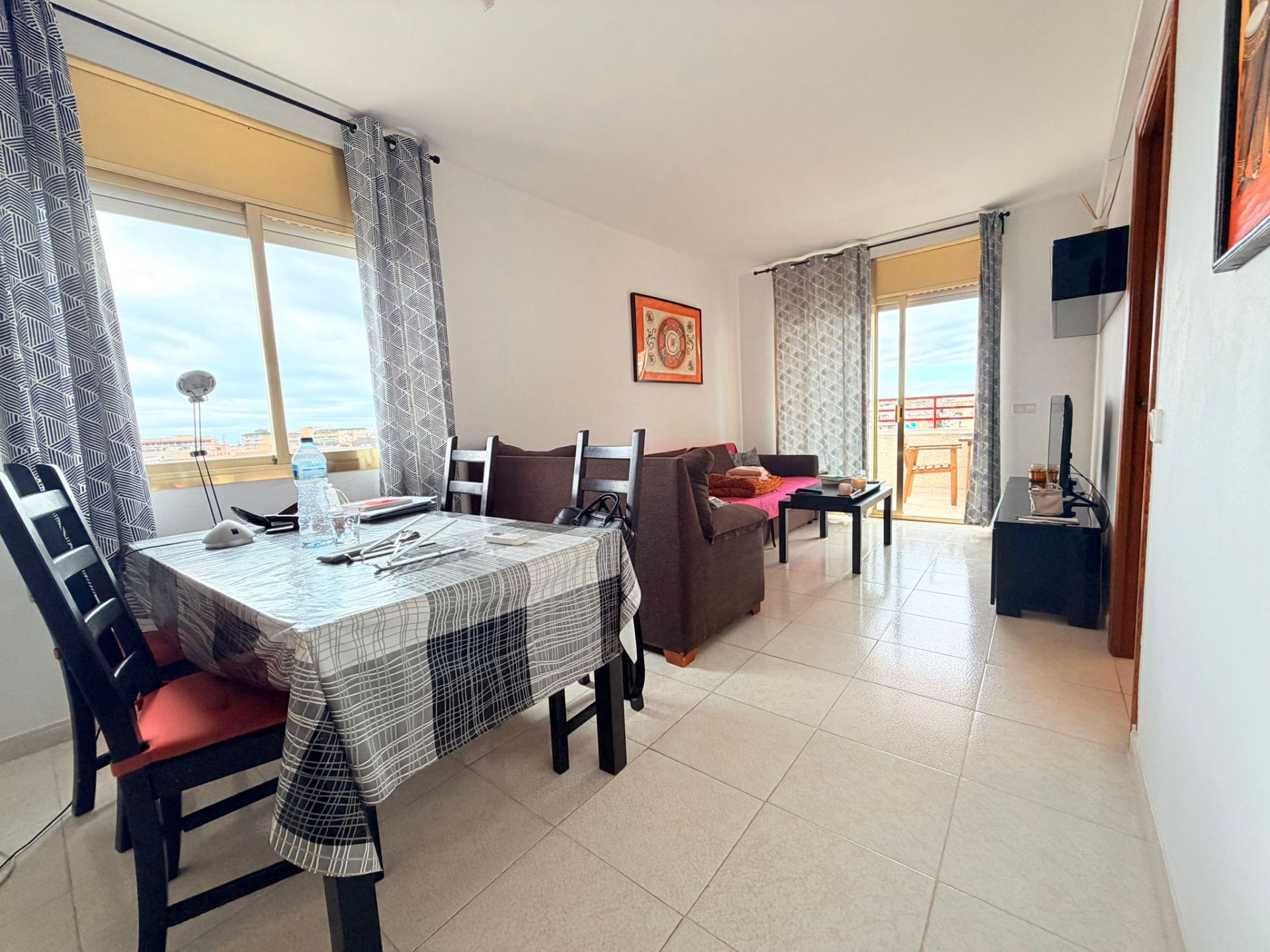 Dormitori de Apartament en venda en Cunit amb Aire condicionat, Jardí privat i Terrassa