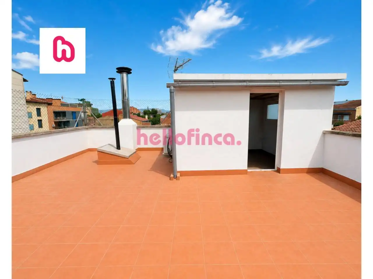 Terraza de Casa adosada en venta en Igualada con Aire acondicionado, Calefacción y Jardín privado