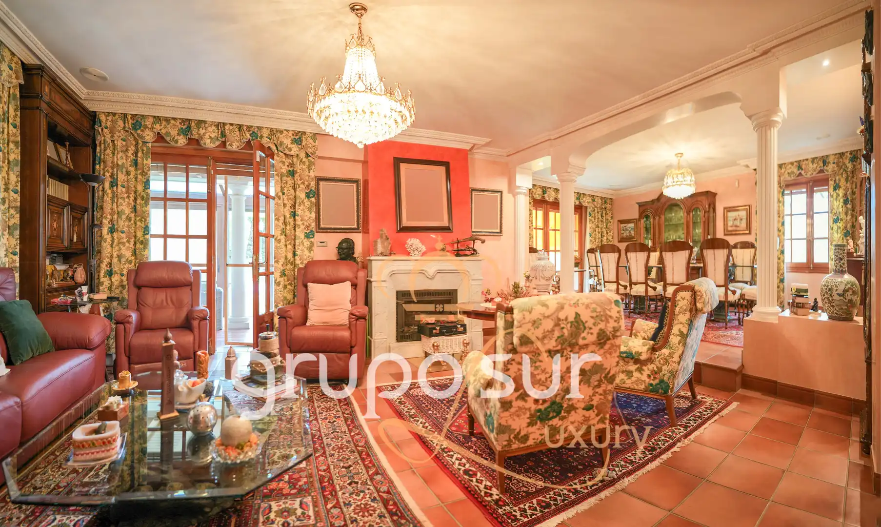 Sala de estar de Casa o chalet en venta en Traspinedo con Calefacción, Jardín privado y Terraza