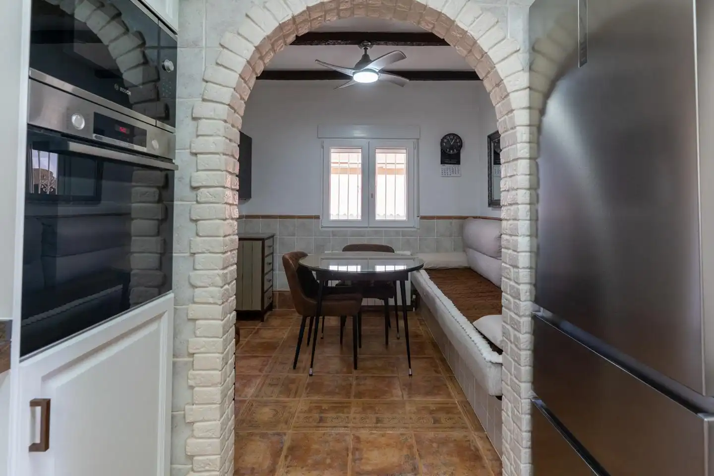 Cocina de Casa o chalet en venta en Elche / Elx con Aire acondicionado, Calefacción y Jardín privado
