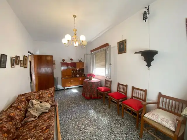 Sala d'estar de Casa o xalet en venda en Sonseca amb Calefacció, Jardí privat i Traster