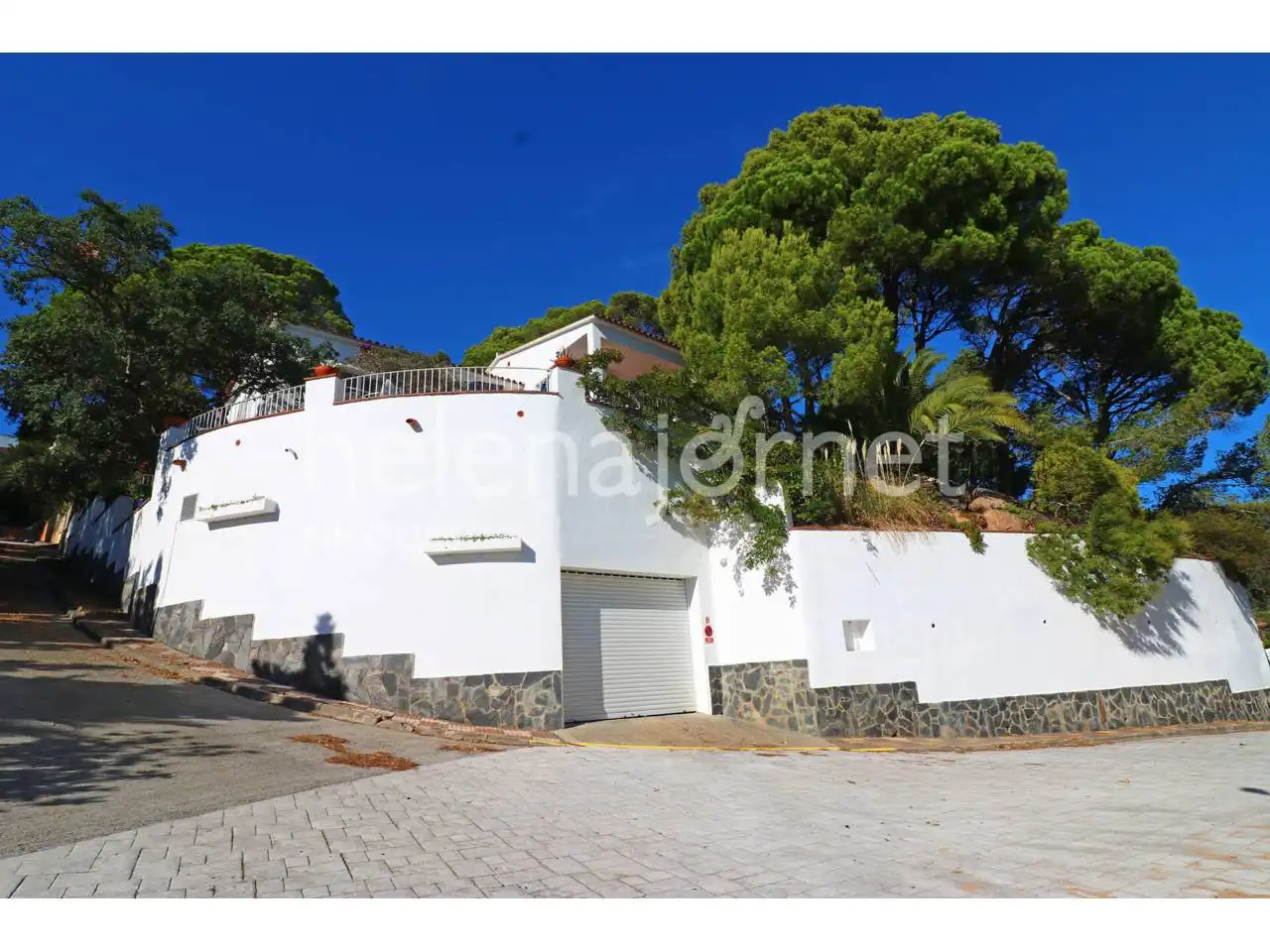 Vista exterior de Casa o xalet en venda en Santa Cristina d'Aro amb Aire condicionat, Calefacció i Jardí privat