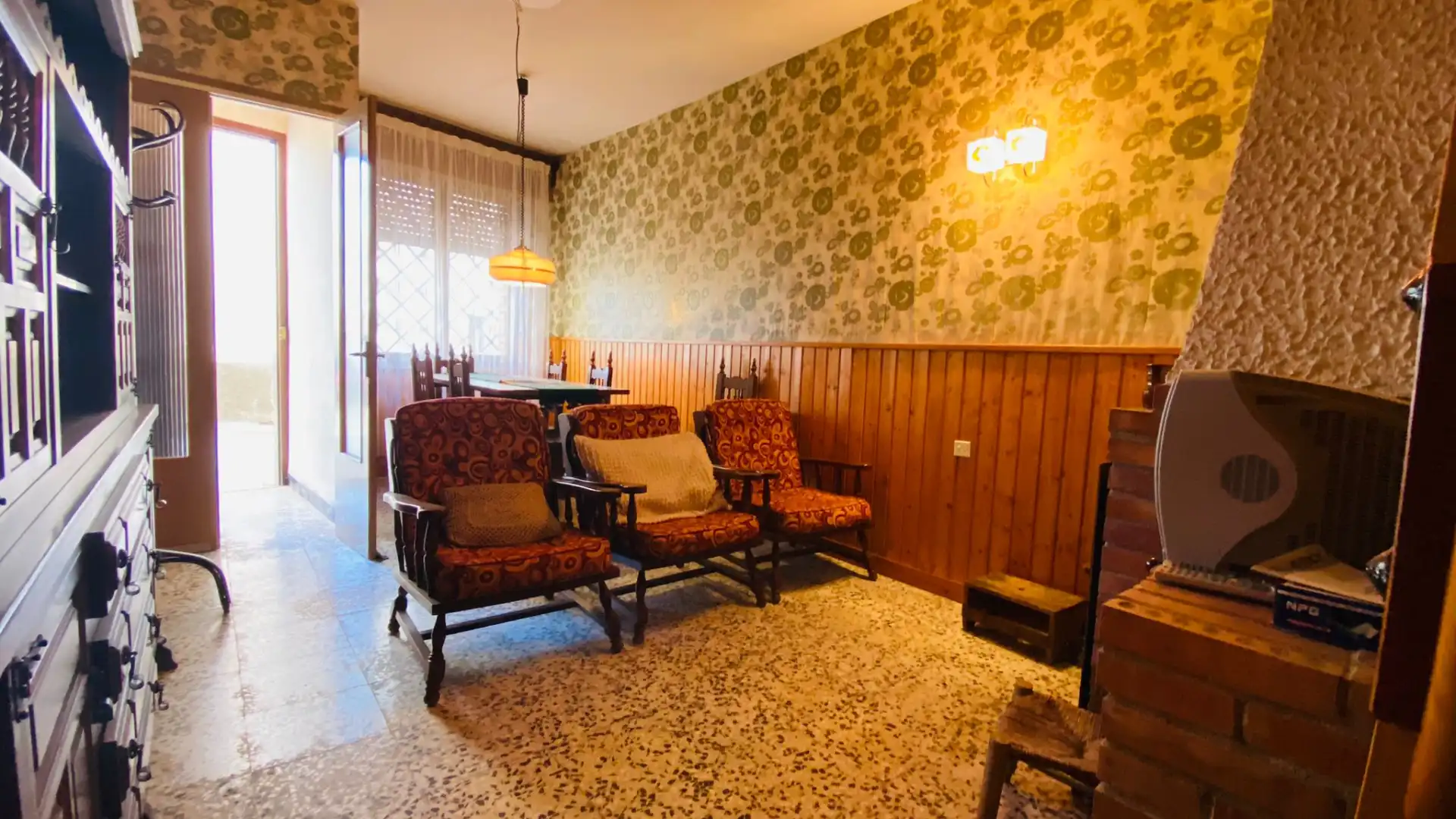 Living room of Detached homes for sale in Forcall  with Terrace, Storage room and Furnished