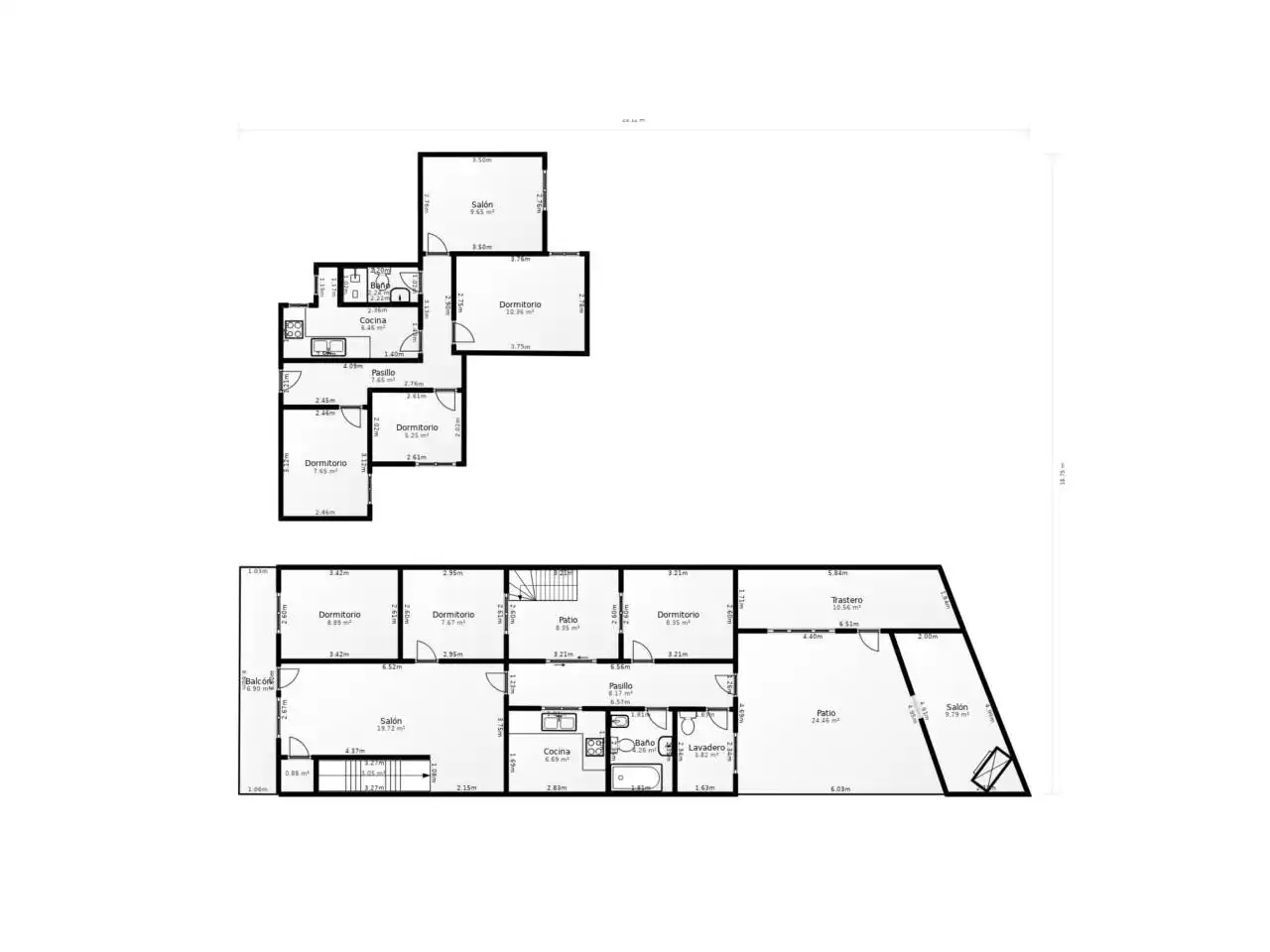 Casa con terraza en venta en Calle Caucas 14, imagen 69
