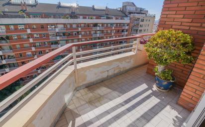 Terrace of Flat for sale in  Barcelona Capital  with Air Conditioner, Heating and Balcony