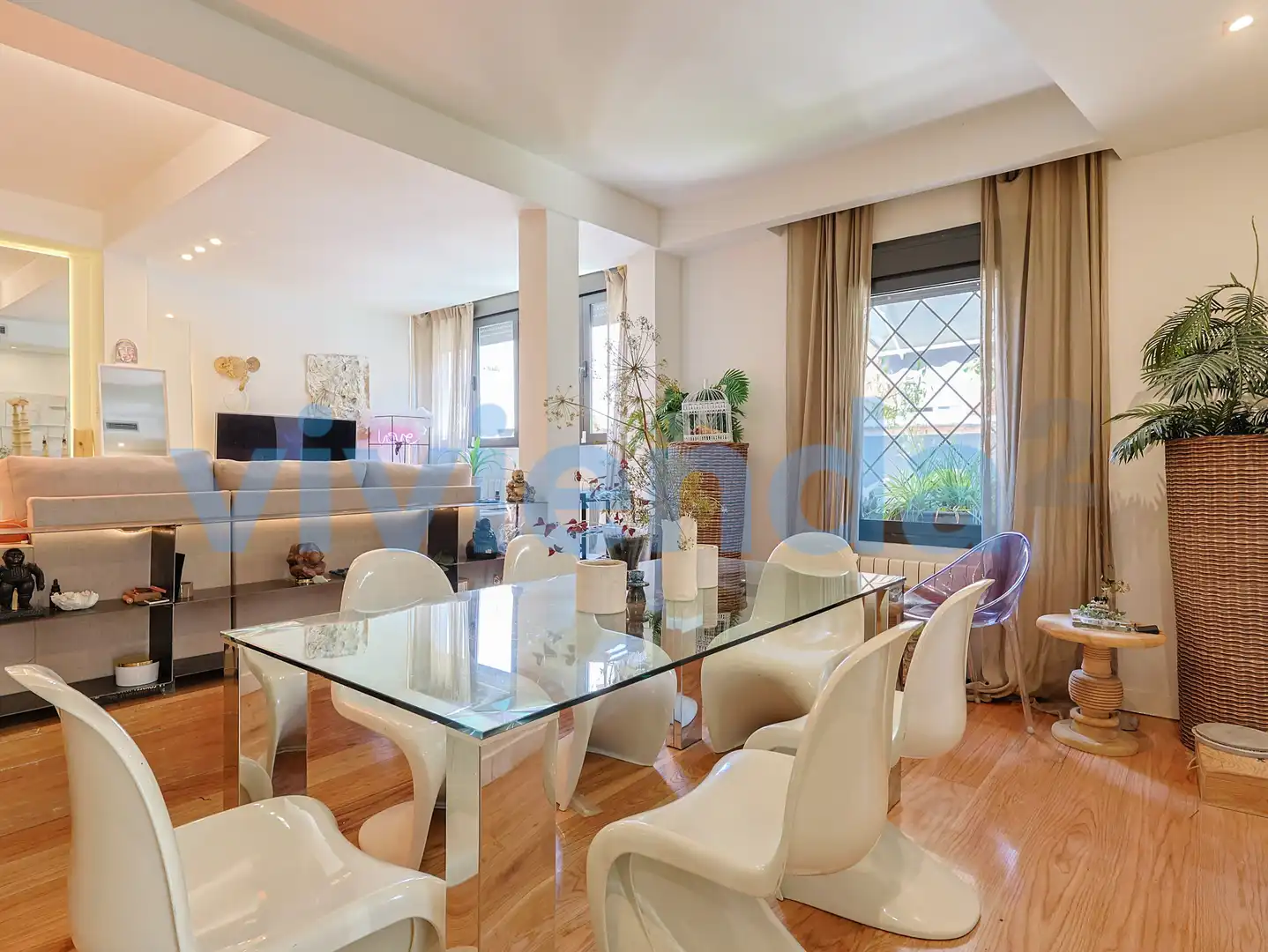 Esszimmer von Haus oder Chalet zur Miete in Madrid mit Heizung, Terrasse und Abstellraum