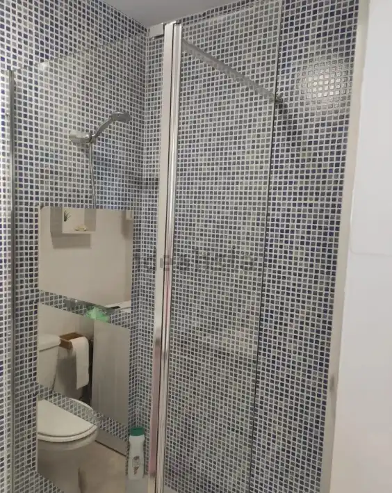 Badezimmer von Wohnung zur Miete in La Pobla de Farnals mit Klimaanlage, Heizung und Terrasse