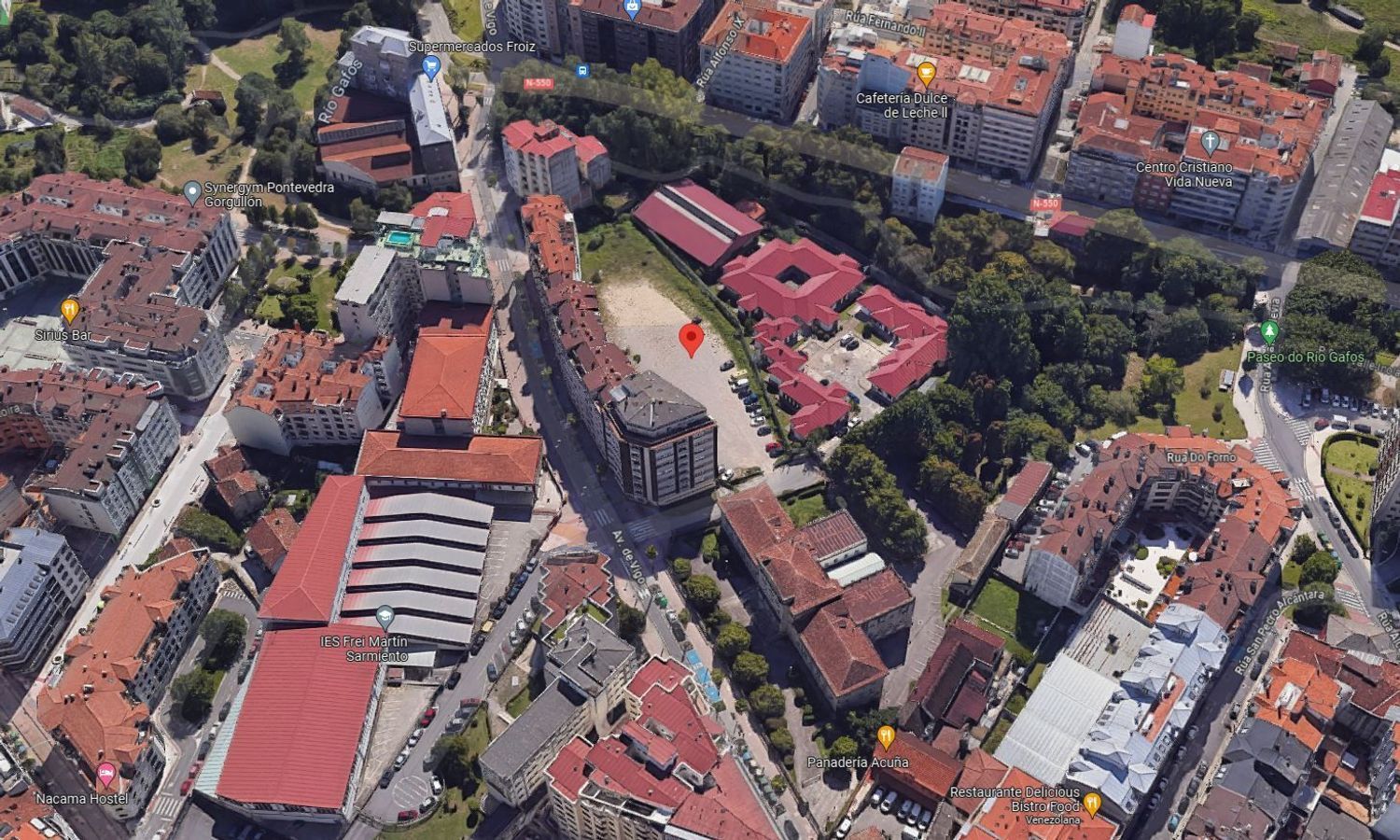 Exterior view of Land for sale in Pontevedra Capital 
