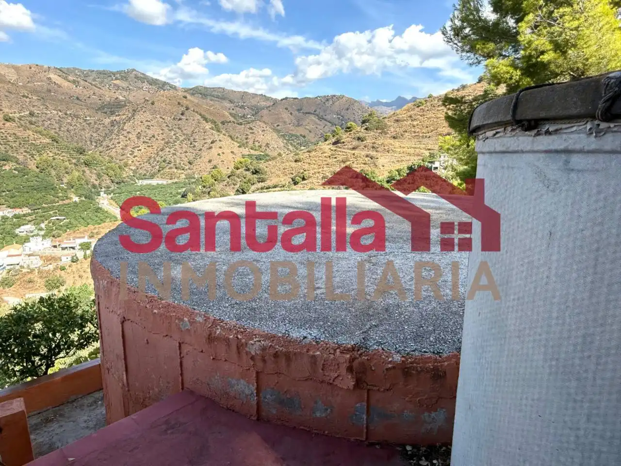 Vista exterior de Finca rústica en venda en Almuñécar amb Jardí privat, Terrassa i Piscina