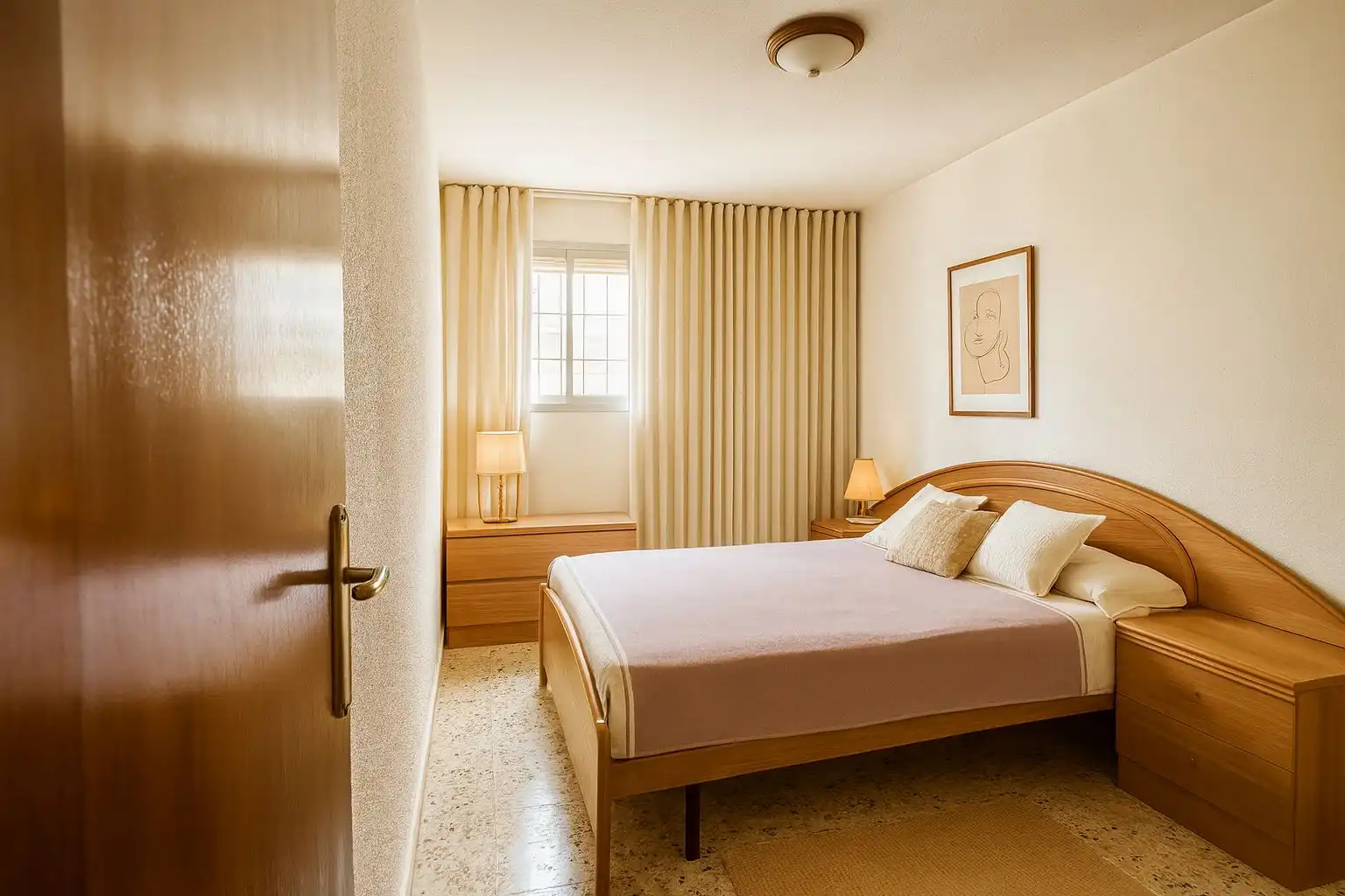 Schlafzimmer von Wohnung zum Verkauf in Madrid mit Heizung