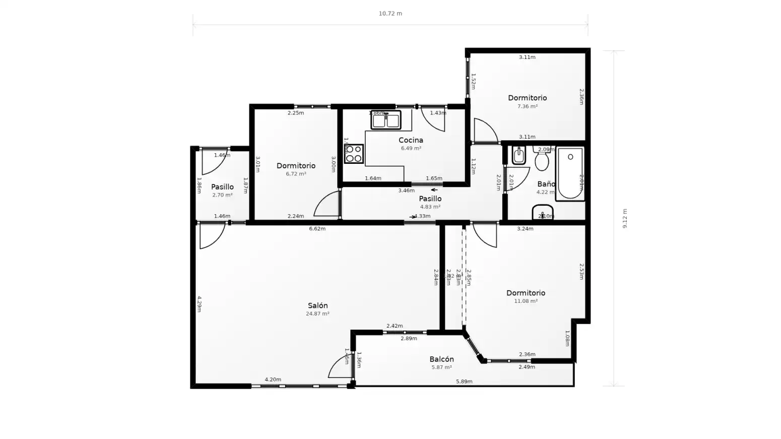 Flat for sale in Terrassa  with Heating, Parquet flooring and Balcony