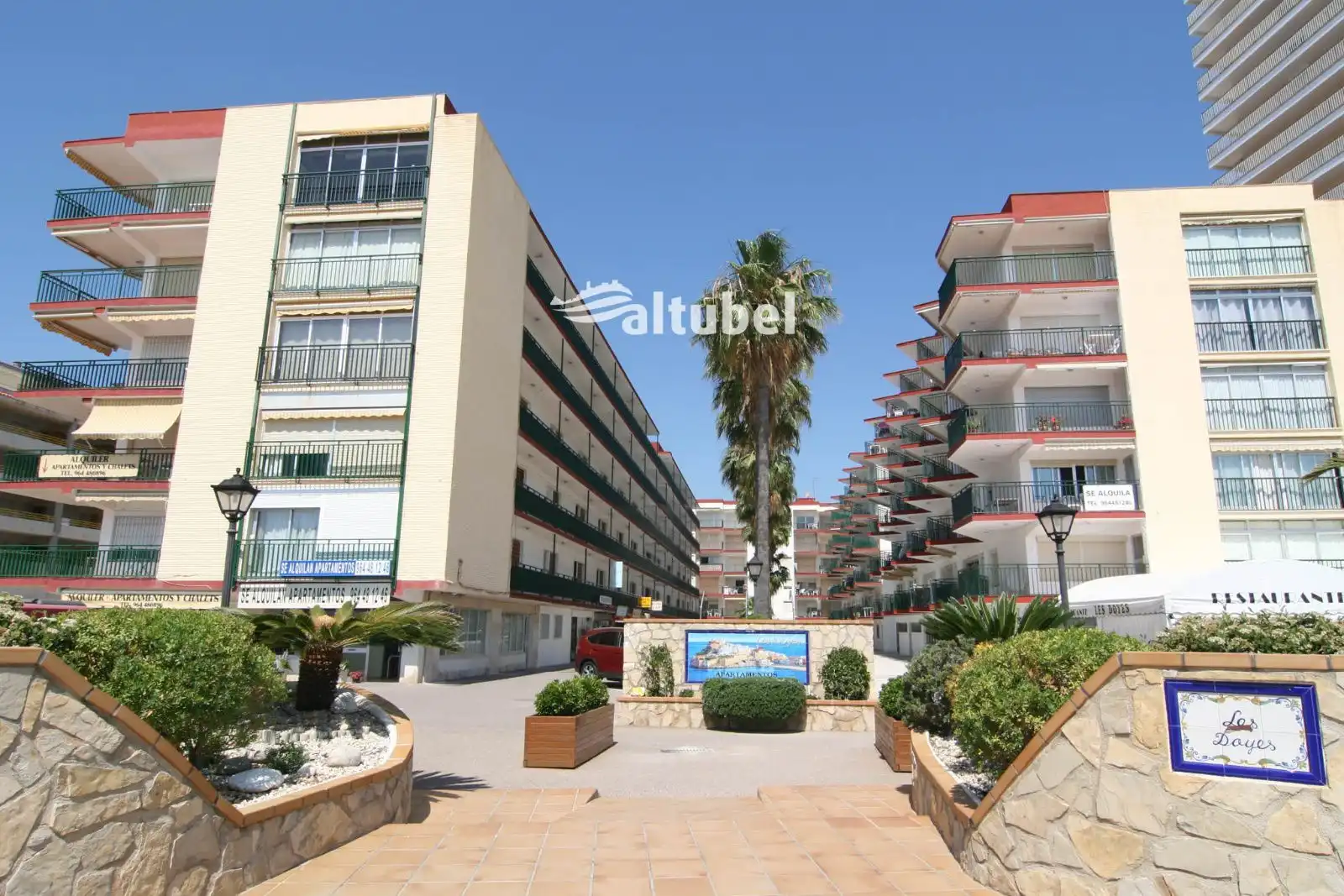 Vista exterior de Apartamento en venta en Peñíscola / Peníscola con Aire acondicionado