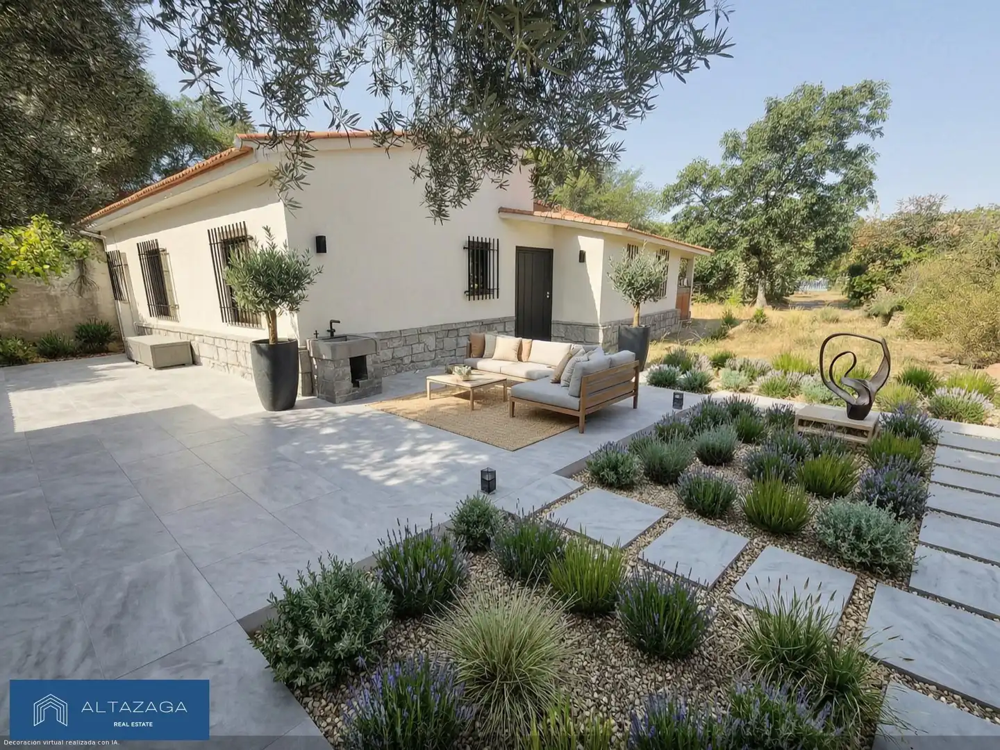 Terrasse von Haus oder Chalet zum Verkauf in Talamanca de Jarama mit Heizung und Privatgarten