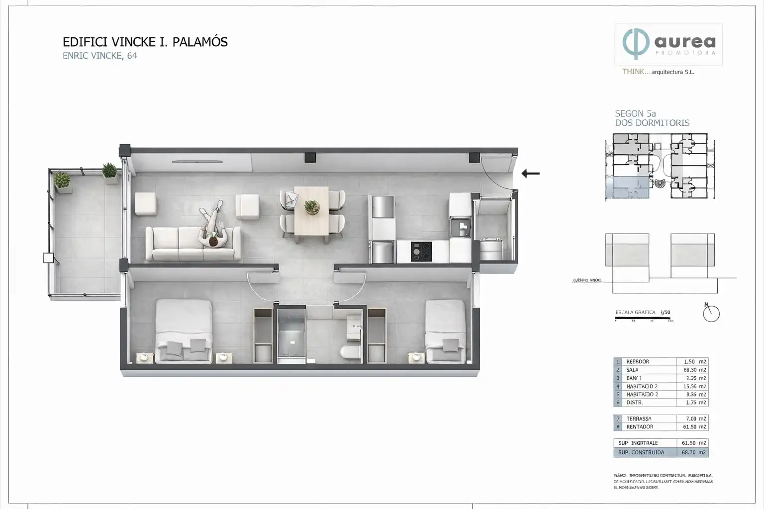 Flat for sale in Palamós  with Air Conditioner, Heating and Terrace