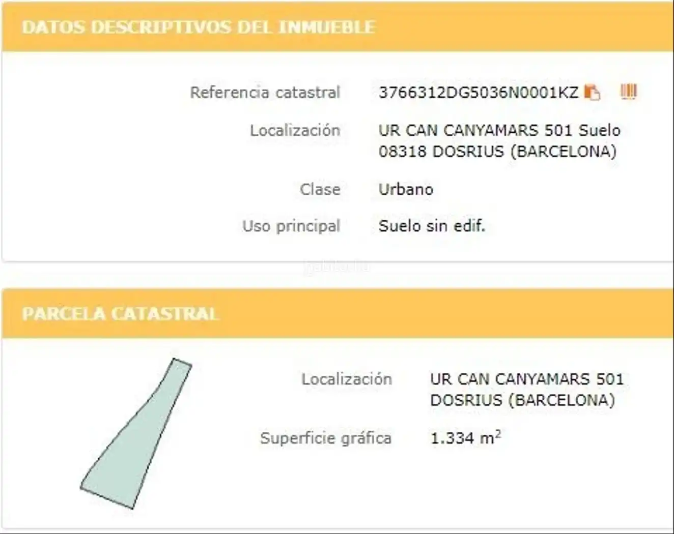 Terrain résidentiel à vendre à Urbanizacion Can Canyamars 598, imagen 3