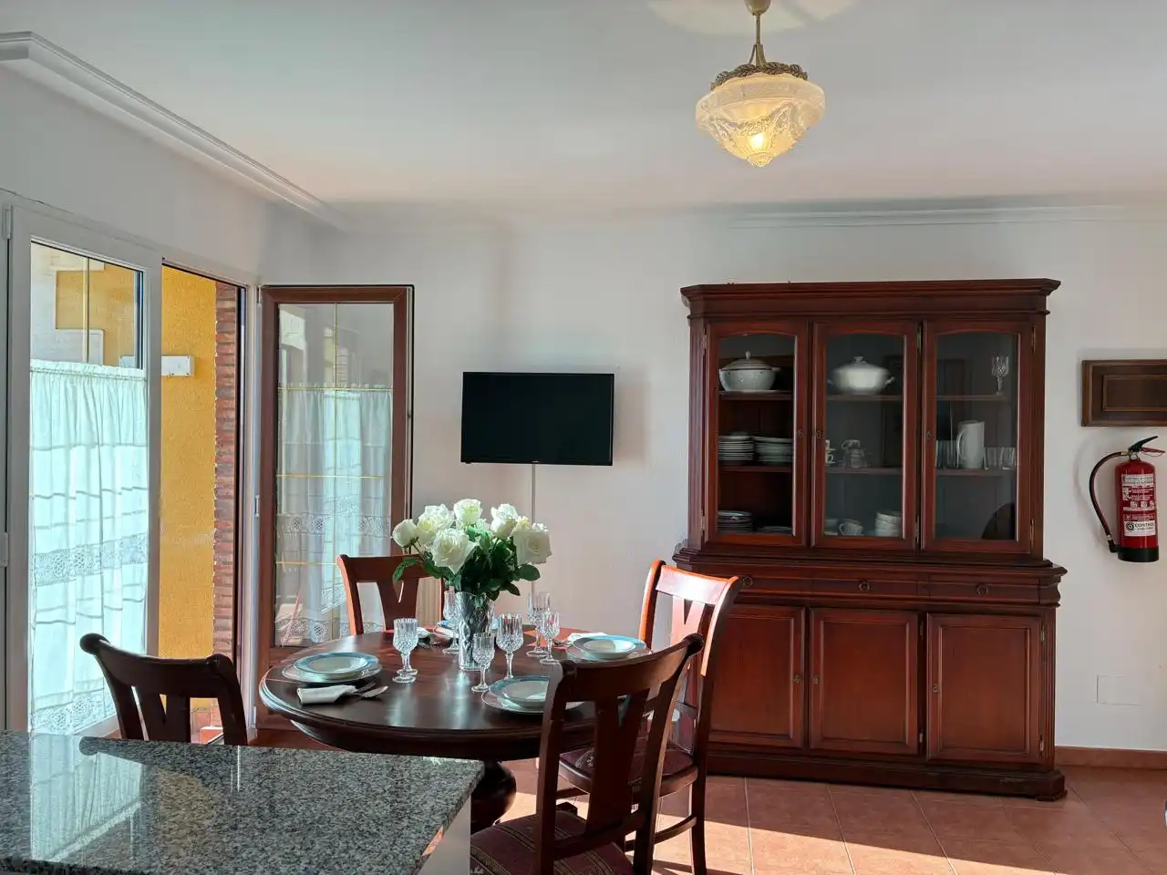 Dining room of Flat for sale in Ruiloba  with Terrace, Storage room and Furnished