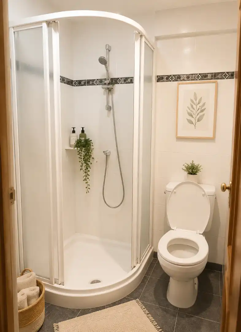 Baño de Casa adosada en venta en Usurbil con Calefacción, Parquet y Amueblado