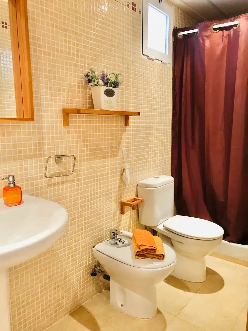 Bany de Apartament en venda en Peñíscola / Peníscola amb Calefacció, Moblat i Forn