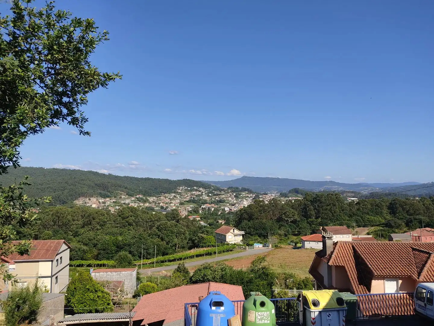 Vista exterior de Residencial en venta en Poio