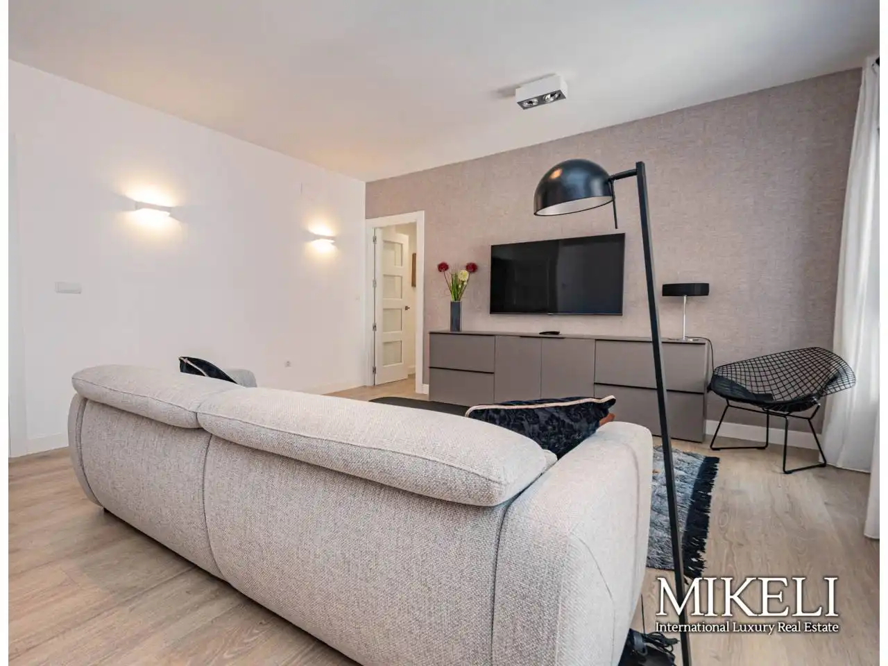 Wohnzimmer von Wohnung zur Miete in Santander mit Heizung und Möbliert