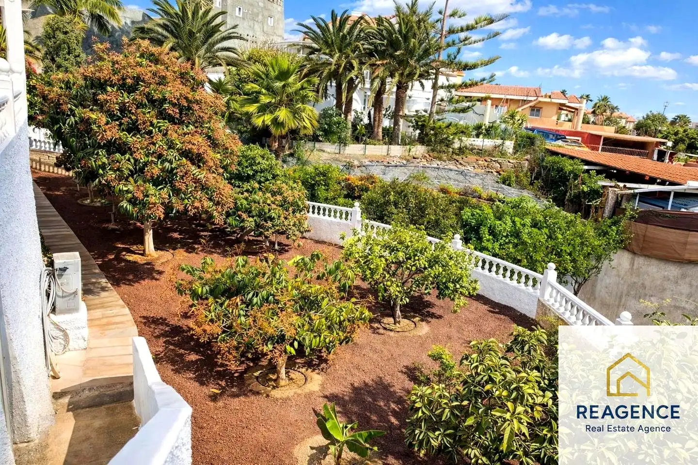 Jardín de Casa o chalet en venta en El Salobre