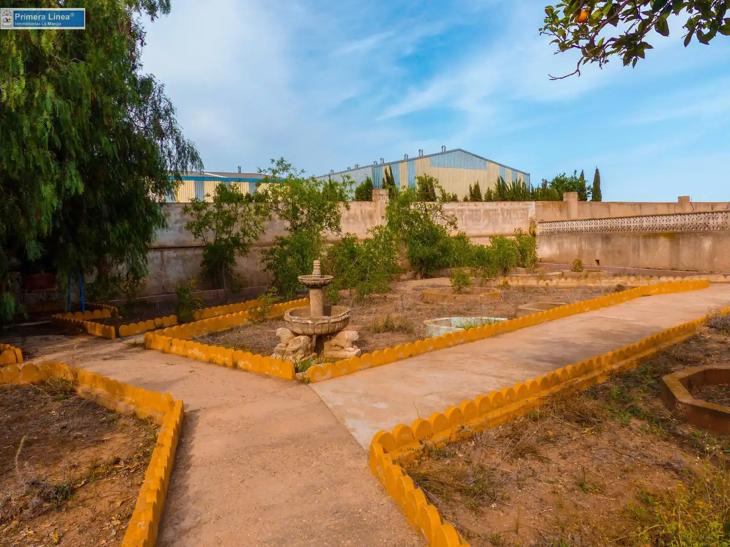 Jardí de Finca rústica en venda en Fuente Álamo de Murcia amb Calefacció, Jardí privat i Terrassa