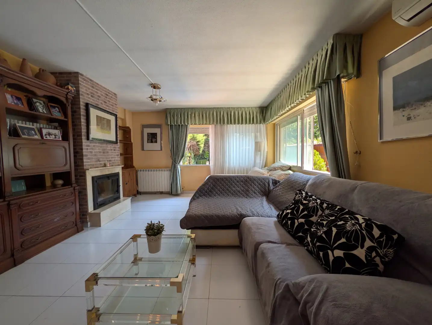 Living room of Houses for sale in Rivas-Vaciamadrid  with Heating, Private garden and Swimming Pool
