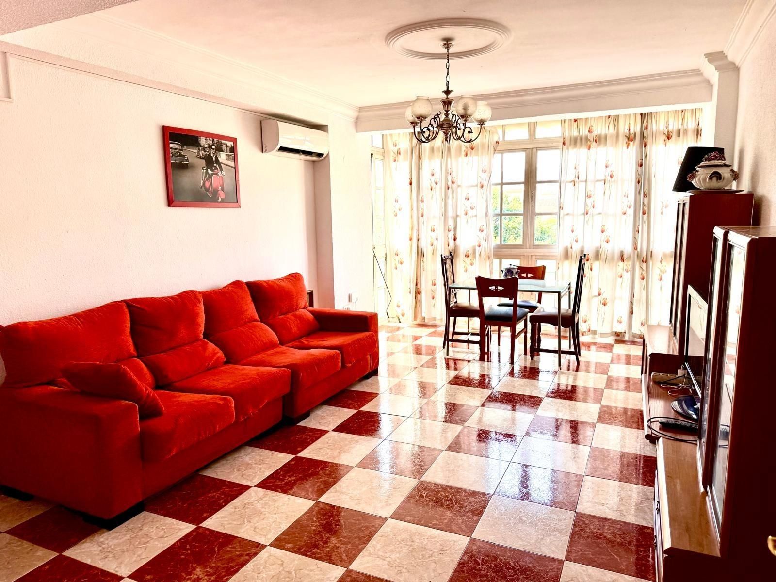 Sala de estar de Piso en venta en Málaga Capital con Terraza