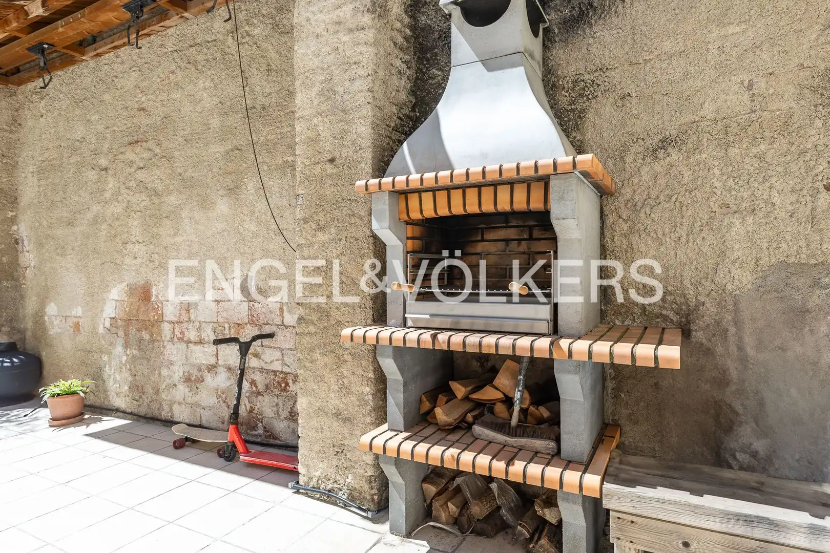 Terraza de Casa adosada en venta en Barcelona con Aire acondicionado, Calefacción y Parquet