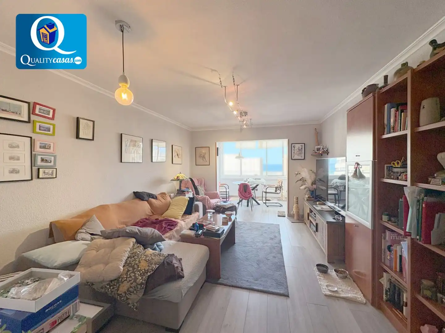 Living room of Apartments for sale in El Campello  with Air Conditioner, Storage room and Community pool