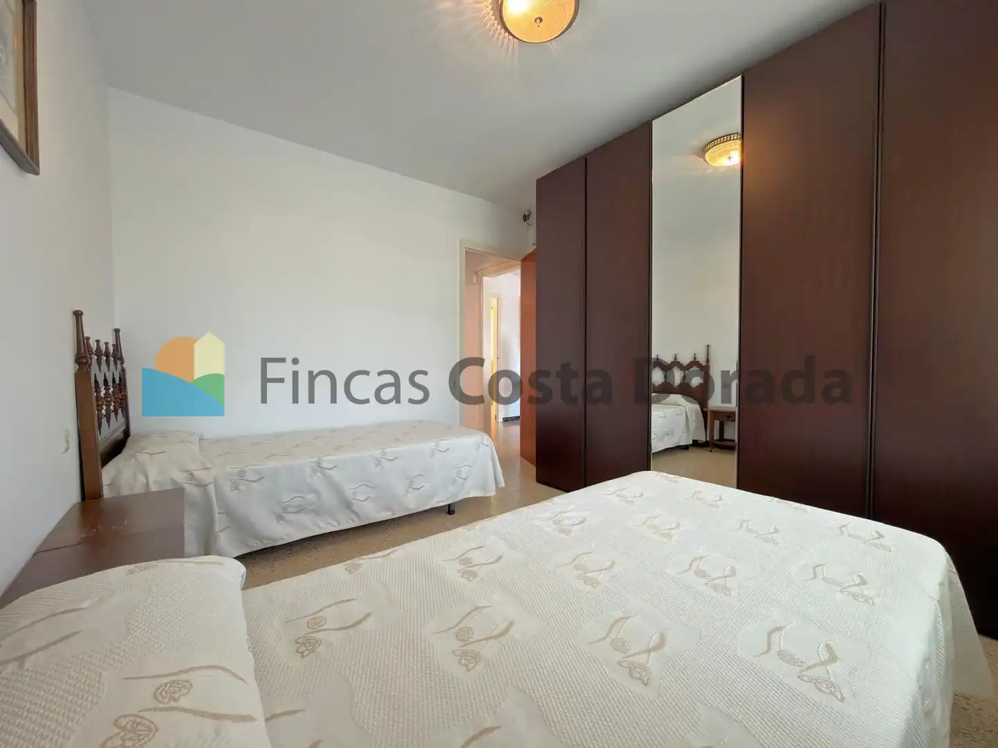 Schlafzimmer von Wohnung zum Verkauf in Vilanova i la Geltrú mit Heizung, Terrasse und Abstellraum