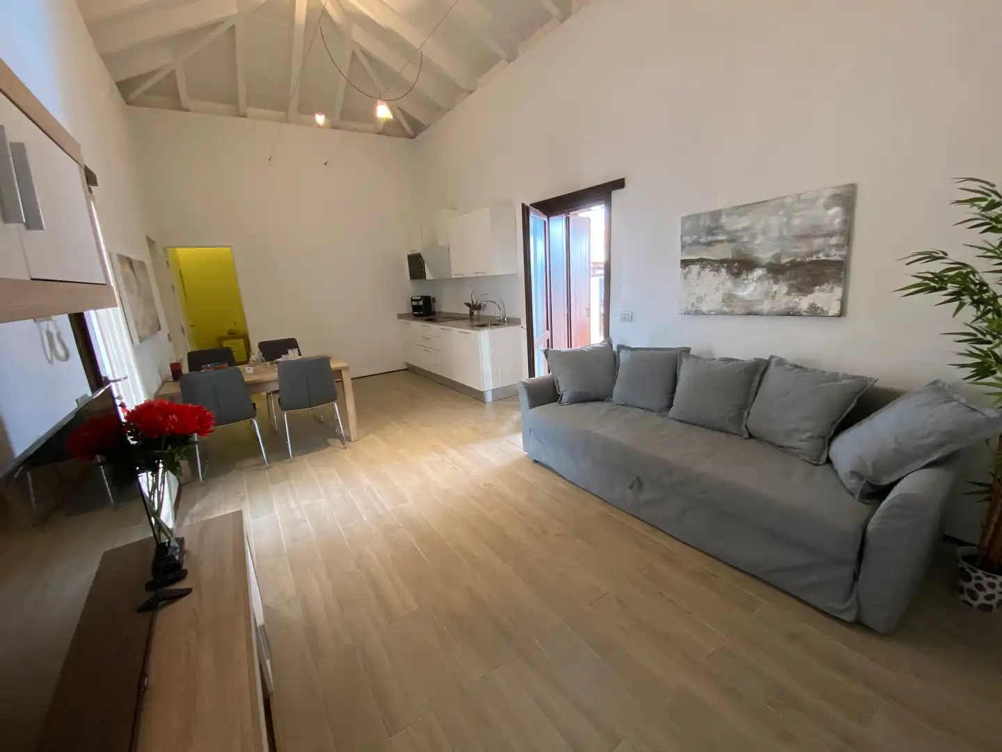 Sala de estar de Casa o chalet en venta en Puerto del Rosario con Aire acondicionado, Terraza y Amueblado