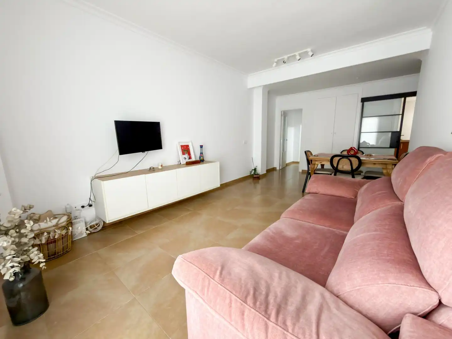Sala de estar de Piso en venta en Rafelbuñol / Rafelbunyol con Aire acondicionado y Balcón