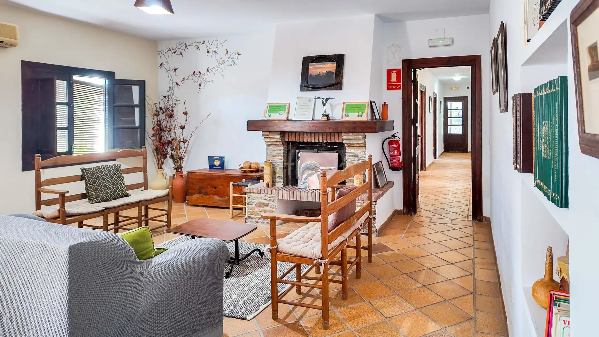 Sala de estar de Edificio en venta en Torrejón el Rubio, Cáceres