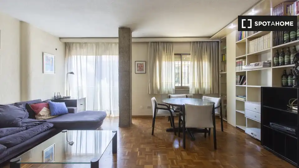 Sala d'estar de Pis de lloguer en Murcia amb Aire condicionat, Calefacció i Moblat