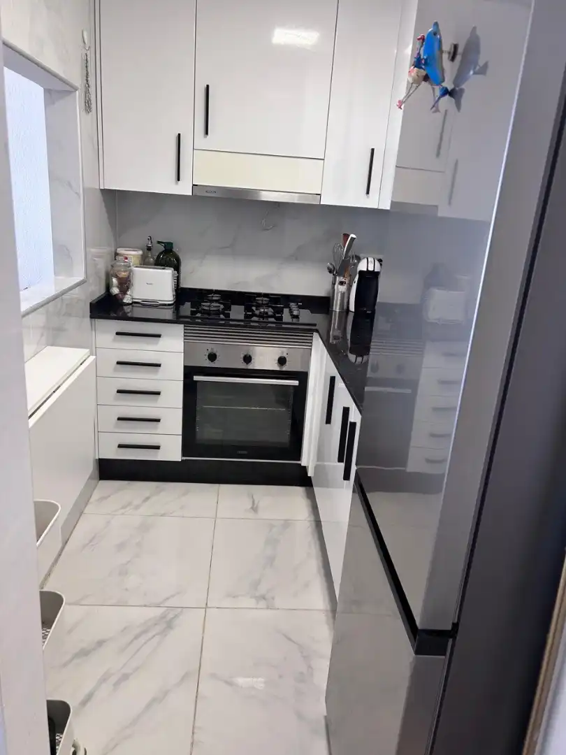 Cocina de Apartamento en venta en San Bartolomé de Tirajana con Aire acondicionado, Amueblado y Horno