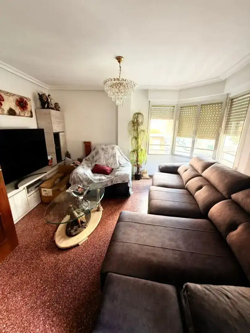 Living room of Flat for sale in Elche / Elx  with Balcony