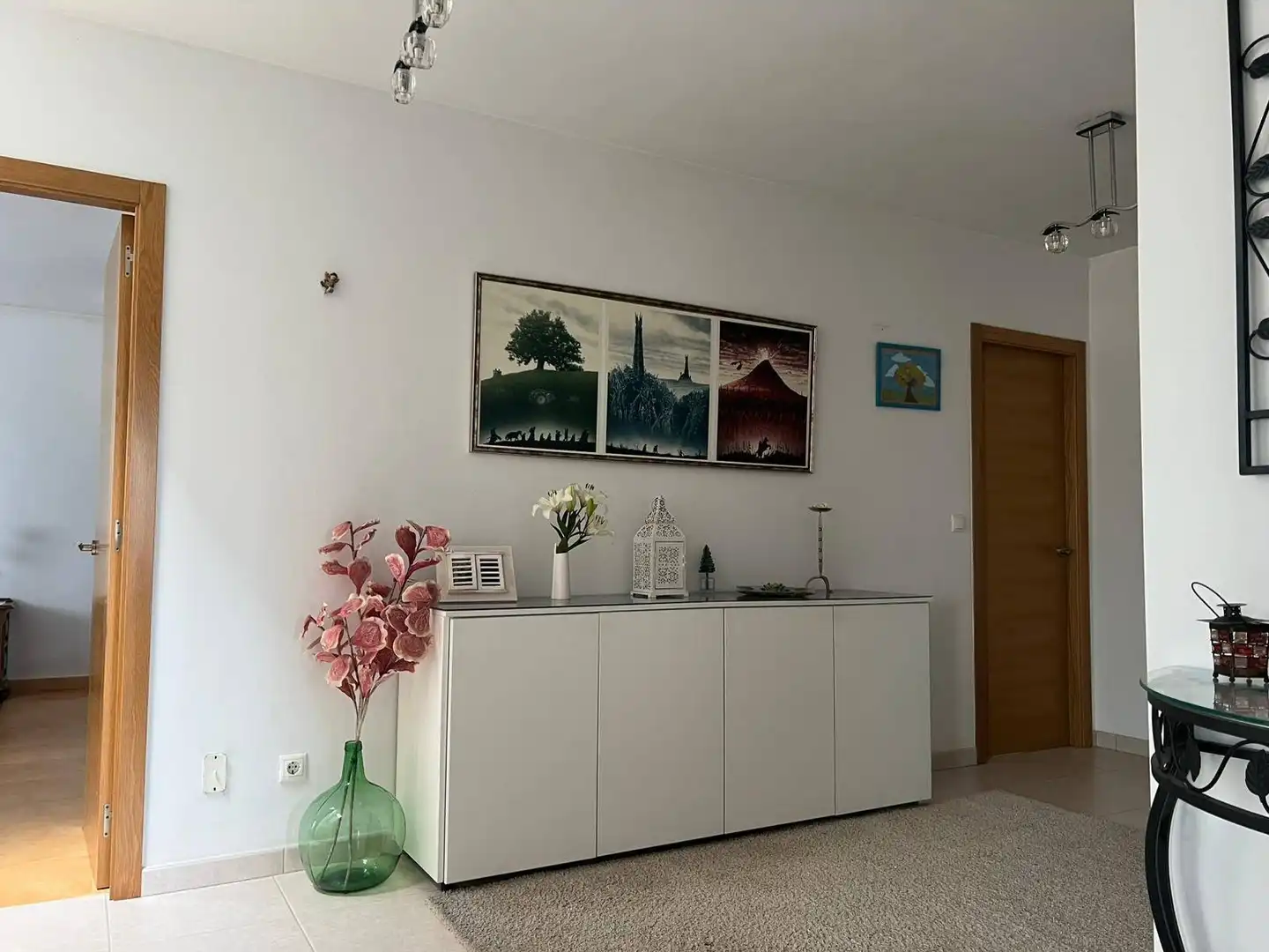 Living room of Houses for rent in Padrón  with Heating, Private garden and Storage room