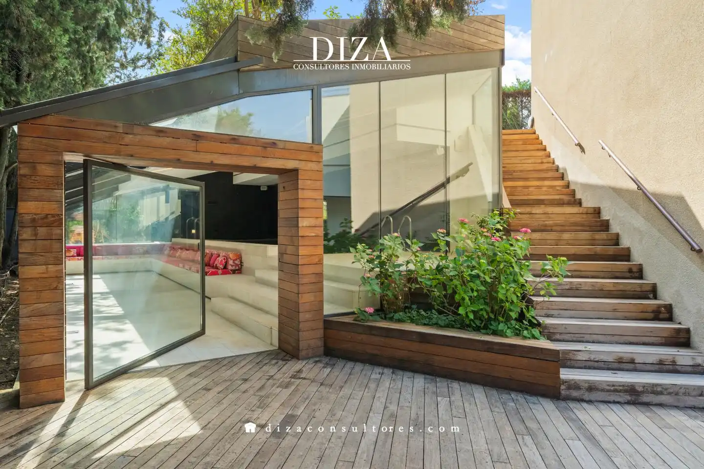 Terrace of Houses for rent in Madrid  with Air Conditioner, Heating and Private garden
