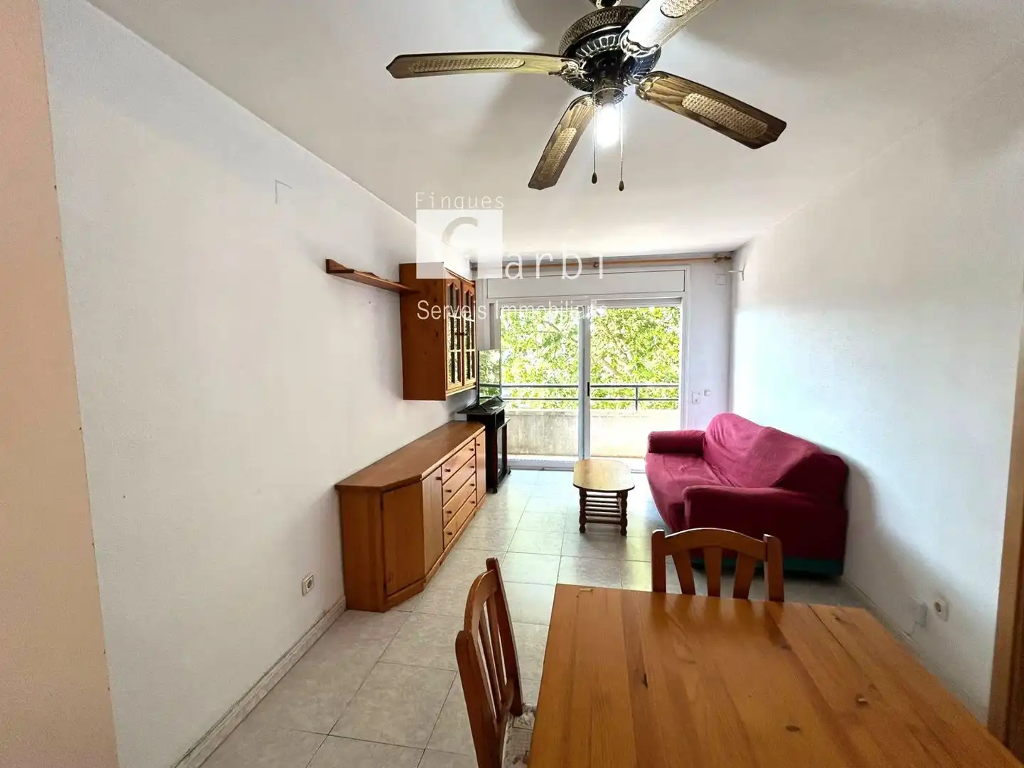 Wohnzimmer von Wohnung zum Verkauf in Calafell mit Terrasse, Schwimmbad und Gemeinschaftspool