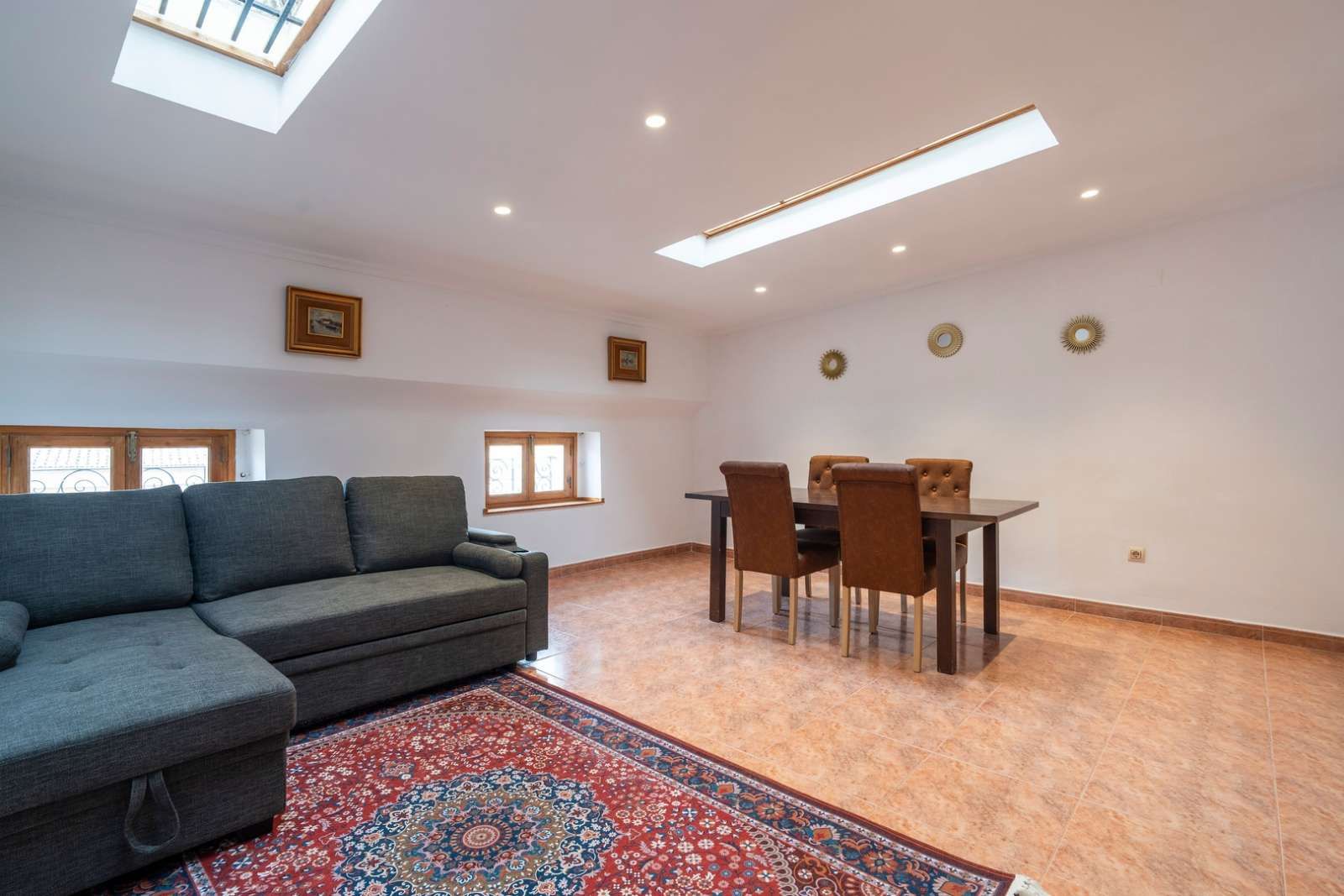 Sala d'estar de Apartament per a compartir en  Valencia Capital amb Aire condicionat, Calefacció i Terrassa